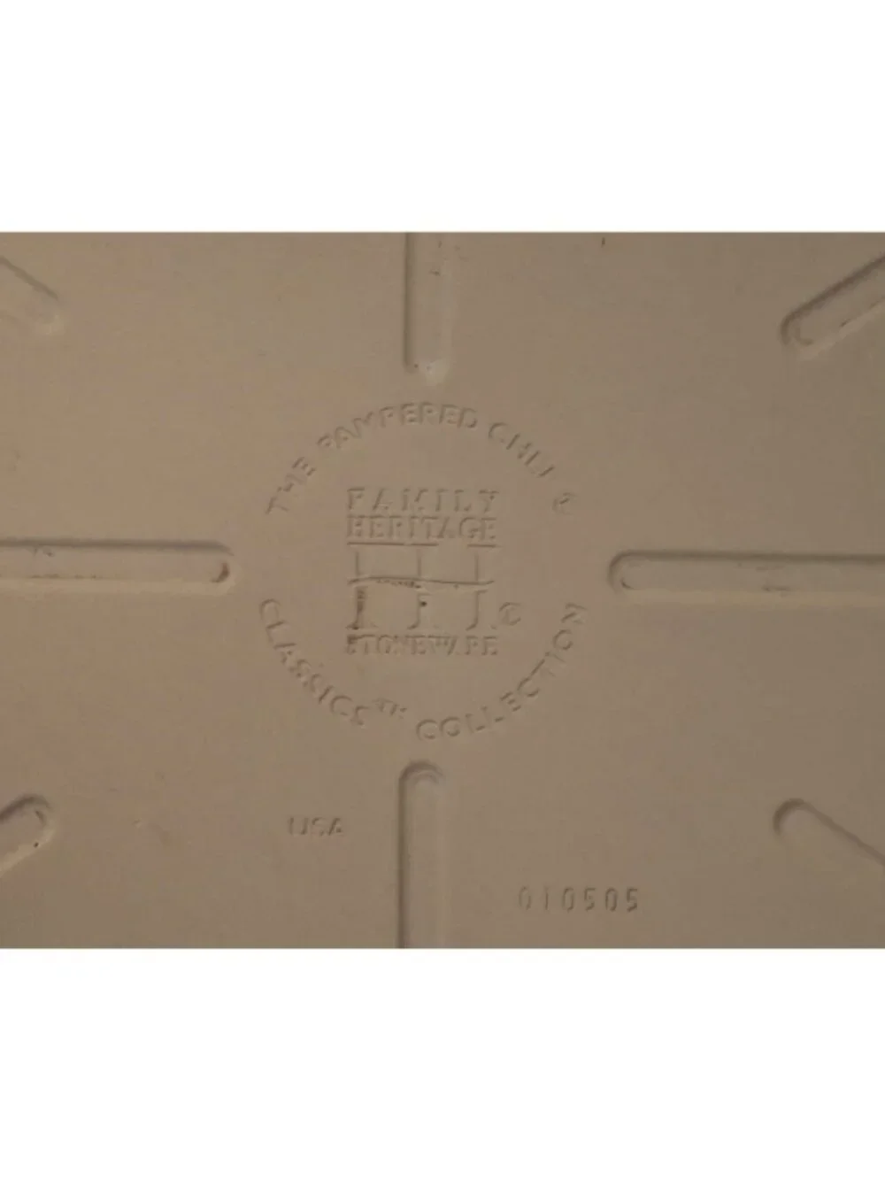 Pampered Chef durable stoneware